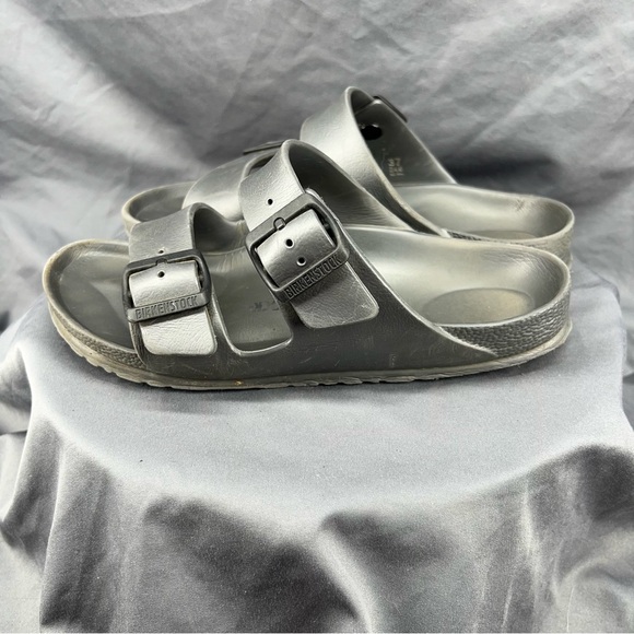 BIRKENSTOCK Double Buckle Women's Essentials Gray Foam Size 37 (6.5) - Picture 5 of 9